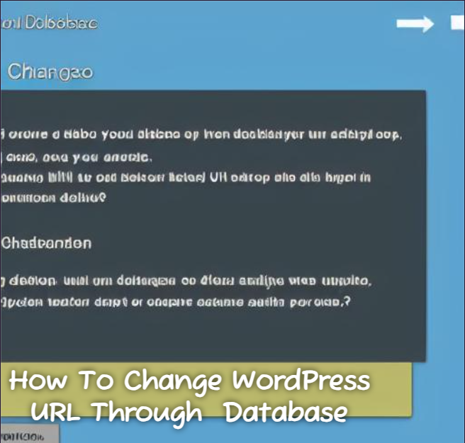 How To Change WordPress URL