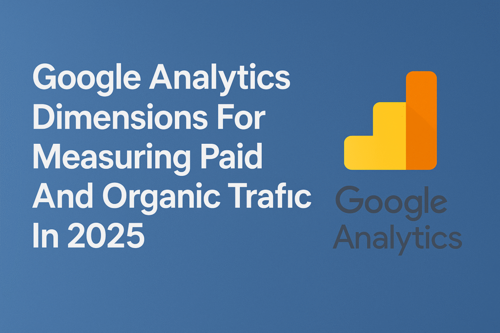 Google Analytics Dimensions For Measuring Paid And Organic Traffic In 2025