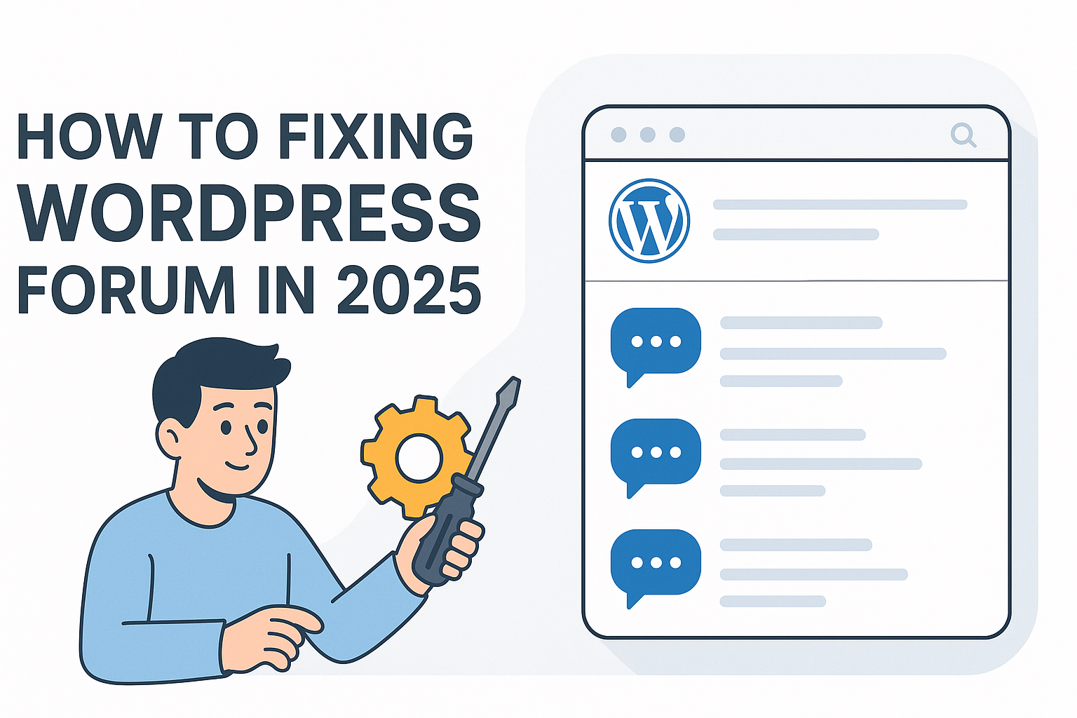 How To Fixing Wordpress Forum In 2025