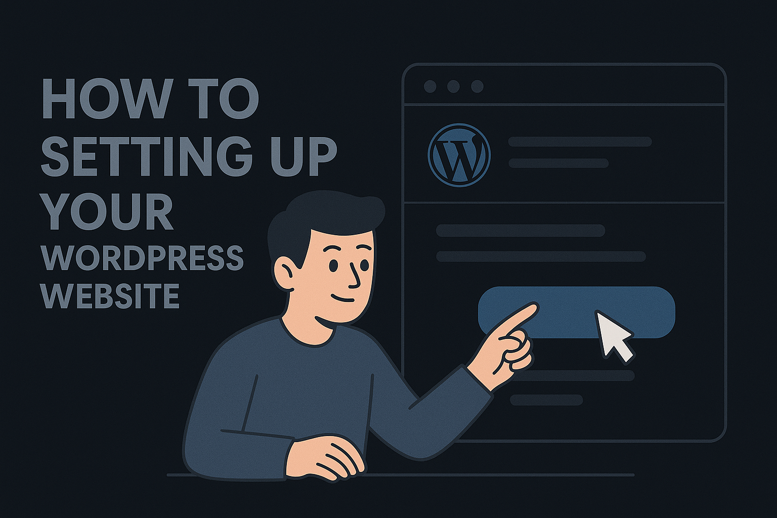 How To Setting Up Your WordPress Website,