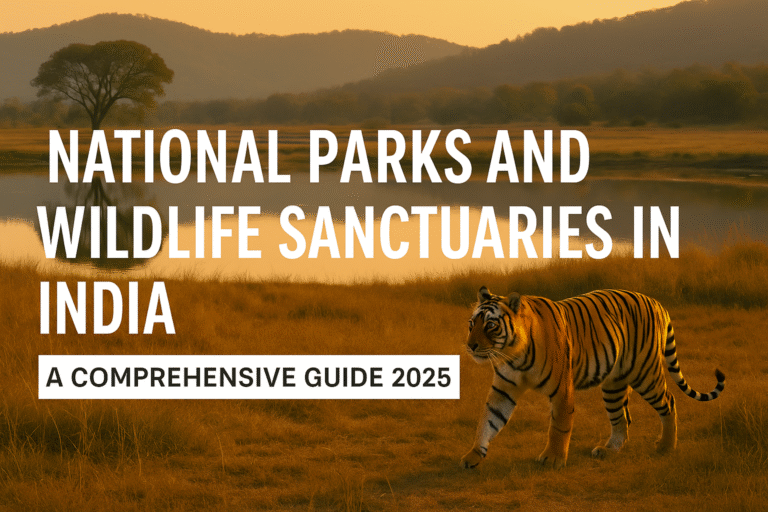 National Parks In India and Wildlife Sanctuaries : A Comprehensive Guide For 2025