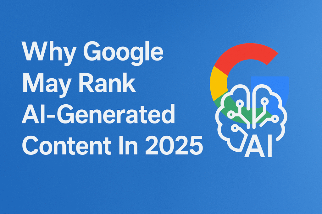 Why Google May Rank AI-Generated Content In 2025