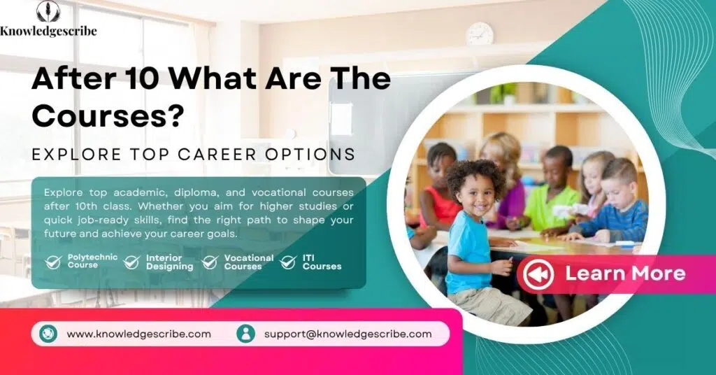 After 10 What Are The Courses