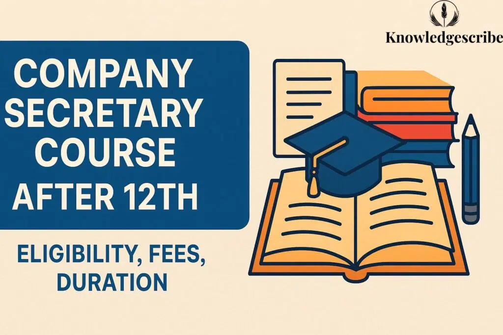 Company Secretary Course After 12th