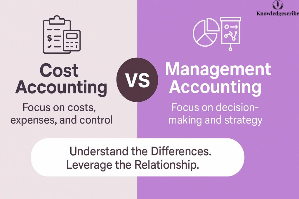 Cost Accounting vs Management Accounting