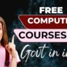 Free Computer Courses by Government in India