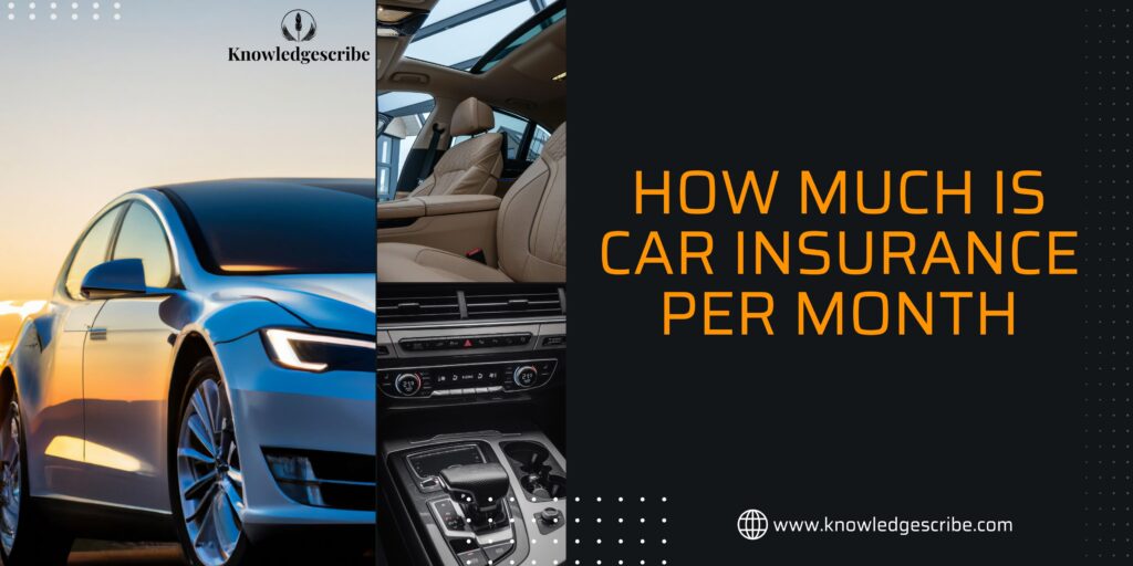How much is Car Insurance per Month