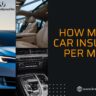 How much is Car Insurance per Month