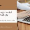 how to design social media website