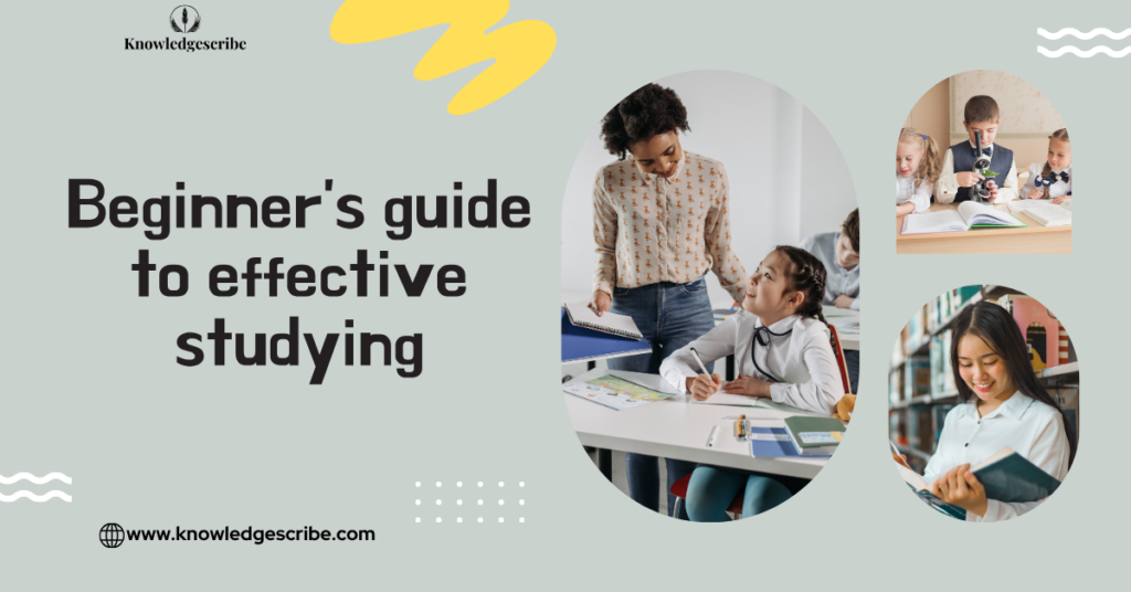 Beginner's guide to effective studying 2026 8 Beginner's guide to effective studying