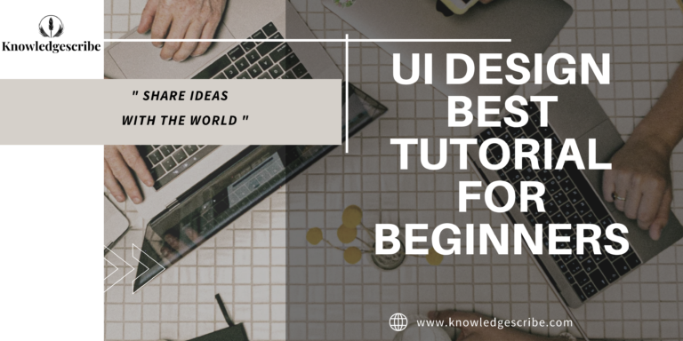 UI Design best Tutorial for Beginners 2027