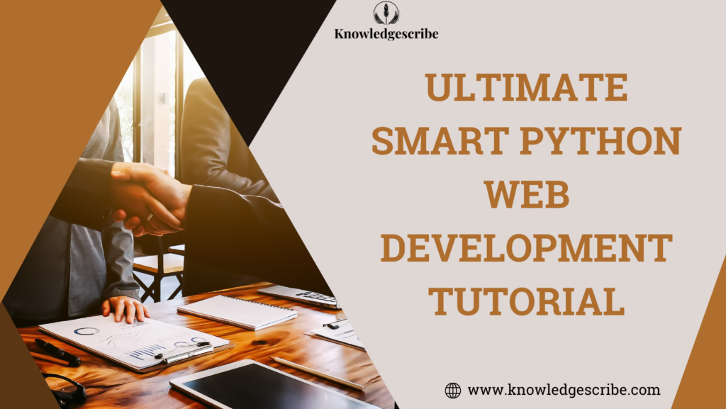 Best Python Web Development Tutorial