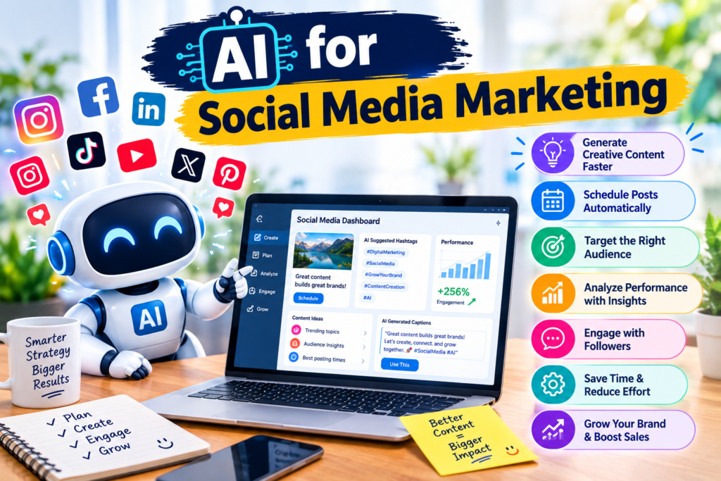AI for Social Media Marketing: 12 Powerful Tools and Strategies for Faster Growth