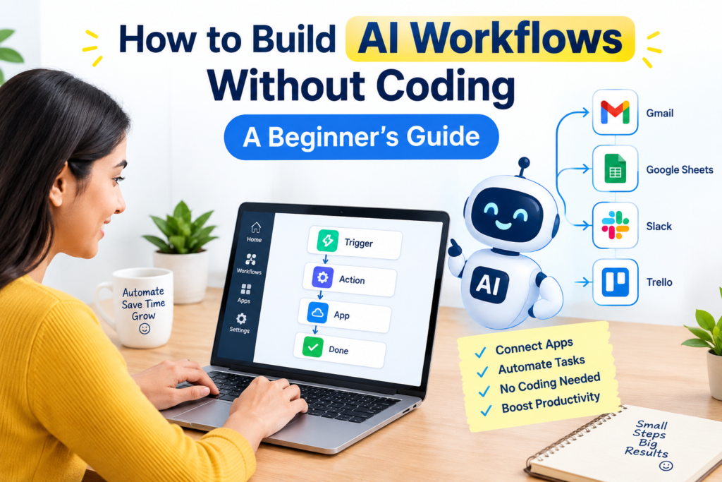 How to Build AI Workflows Without Coding: 7 Easy Steps