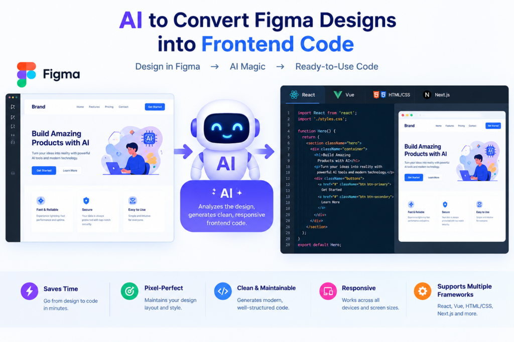 Use AI to Convert Figma Designs into Frontend Code: 7 Powerful Ways 1 AI to Convert Figma Designs into Frontend Code