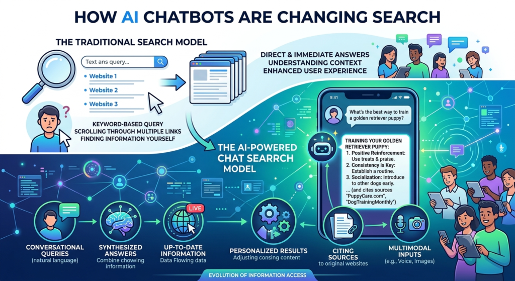 How AI Chatbots Are Changing Search: 7 Powerful Key Ways 8 How AI Chatbots Are Changing Search: 7 Powerful Key Ways