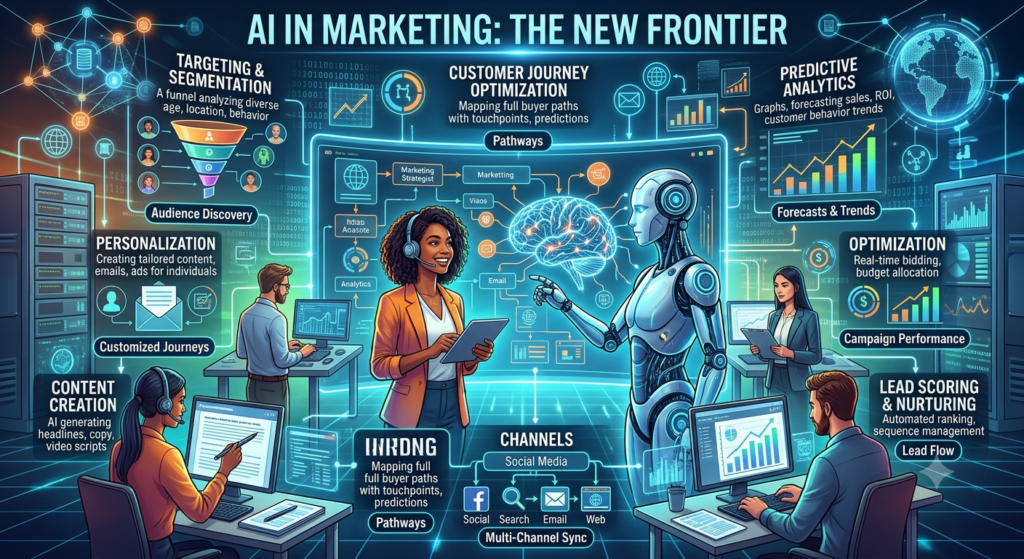AI in Marketing: 10 Powerful Strategies, Tools, and Real-World Applications