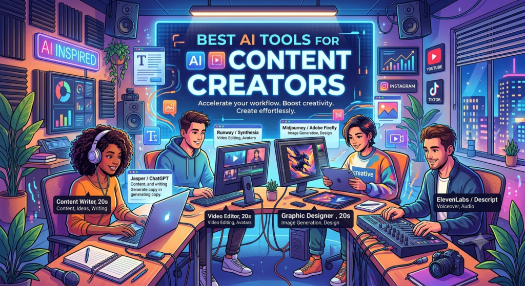 15 Best AI Tools for Content Creators in 2026 to Boost Creativity 3 15 Best AI Tools for Content Creators in 2026 to Boost Creativity