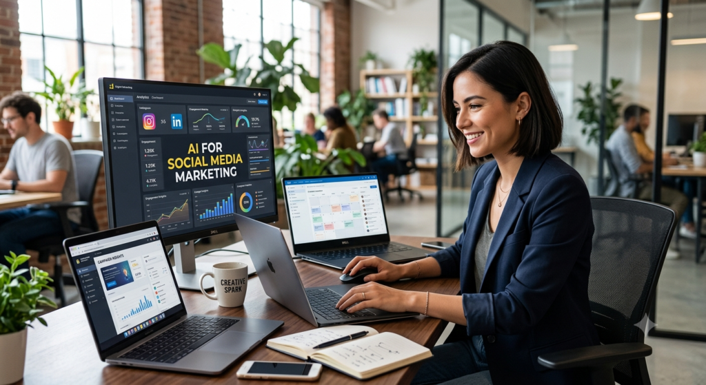 AI for Social Media Marketing: 12 Powerful Tools and Strategies for Faster Growth 2 AI for Social Media Marketing: 12 Powerful Tools and Strategies for Faster Growth
