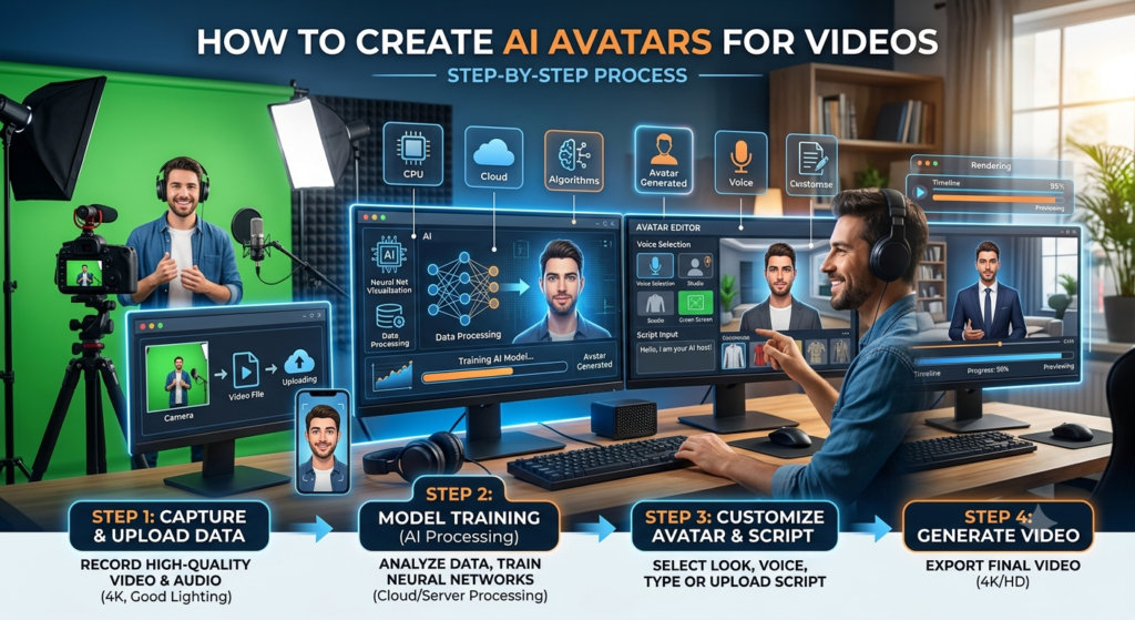 How to Create AI Avatars for Videos: 7 Easy Steps 5 How to Create AI Avatars for Videos: 7 Easy Steps