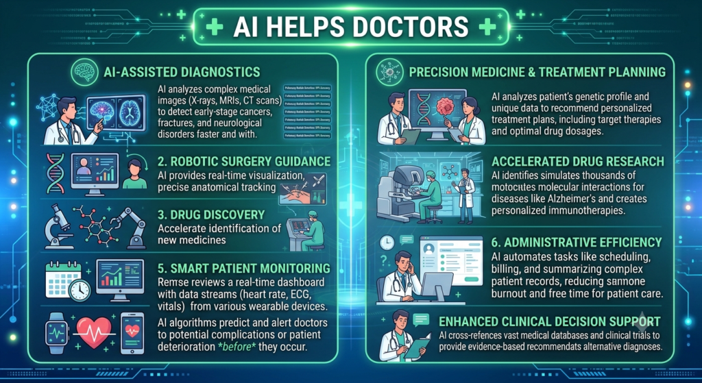 7 Powerful Ways AI Helps Doctors Make Better Medical Decisions 1 7 Powerful Ways AI Helps Doctors Make Better Medical Decisions