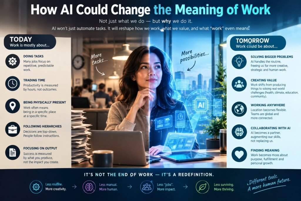 Beyond Job Replacement: How AI Could Change the Meaning of Work, Skills, and Human Purpose in 2026