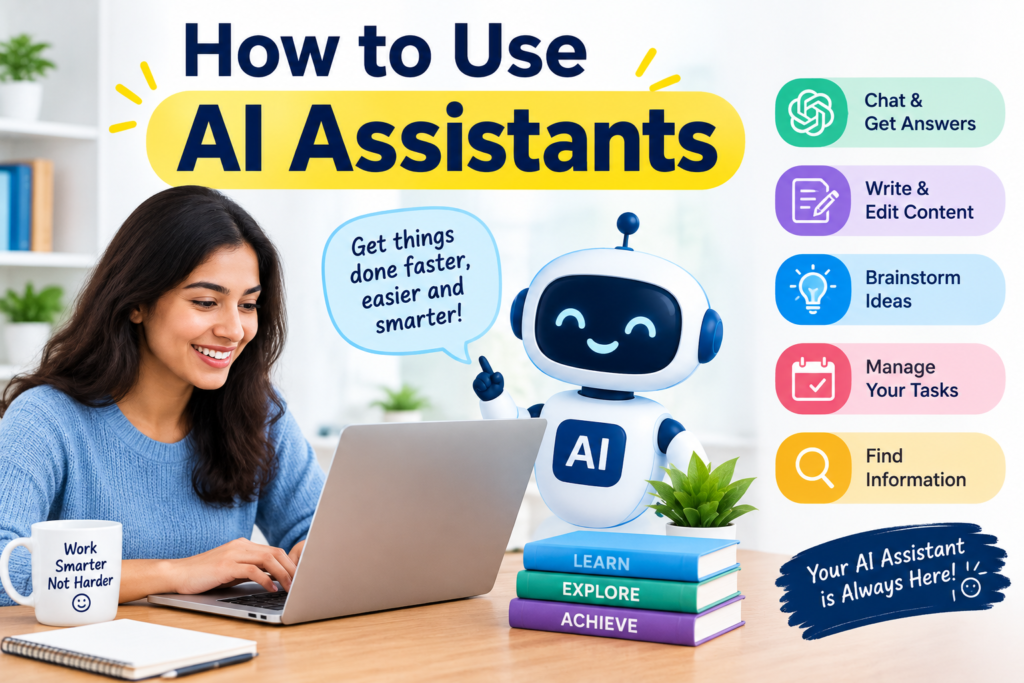 How to Use AI Assistants to Save Time at Work and Home